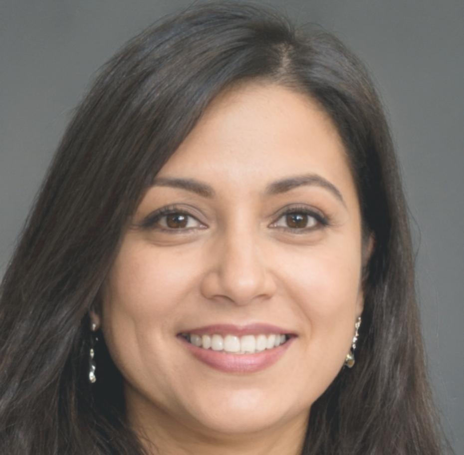 Lena Bergström bei der Arbeit an Finanzanalysen